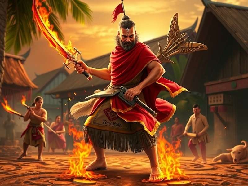 Fire Swordsman Indian Community